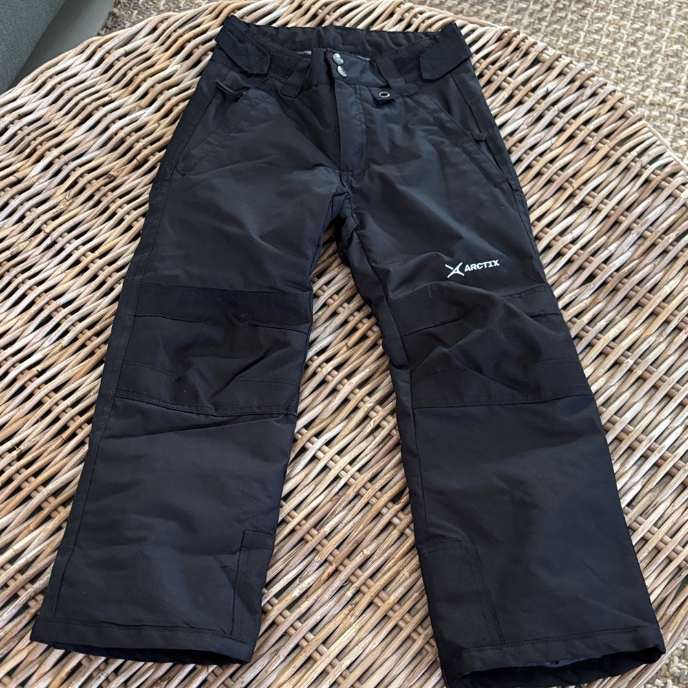 Arctix Kids Black Snow Pants